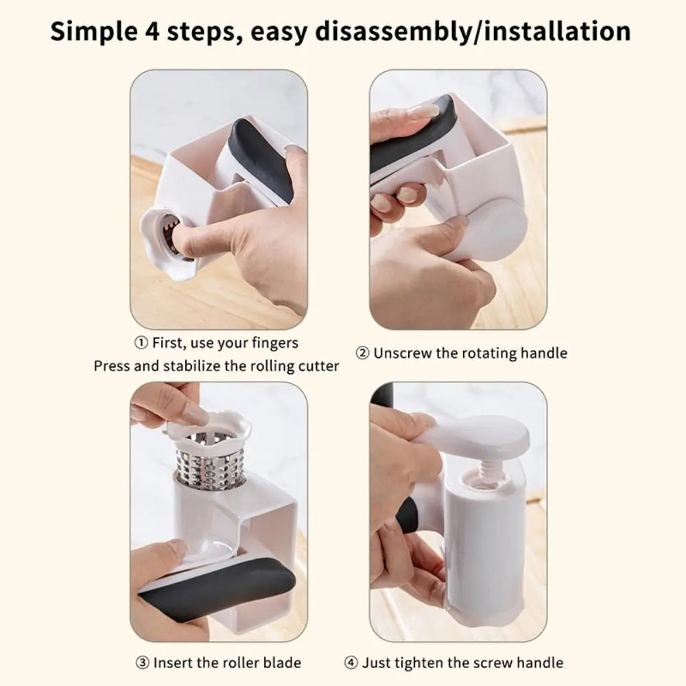 3-in-1 Hand-Cranked Cheese Grater Rotary Multi-functional Parmesan Cheese Shredder Hand Crank Detachable Chocolate Grater Butter