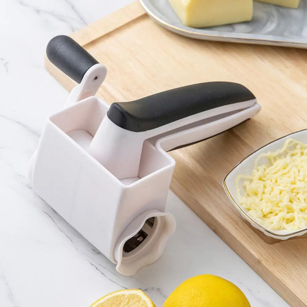 3-in-1 Hand-Cranked Cheese Grater Rotary Hand Crank Parmesan Cheese Shredder Detachable Handheld Chocolate Grater Butter