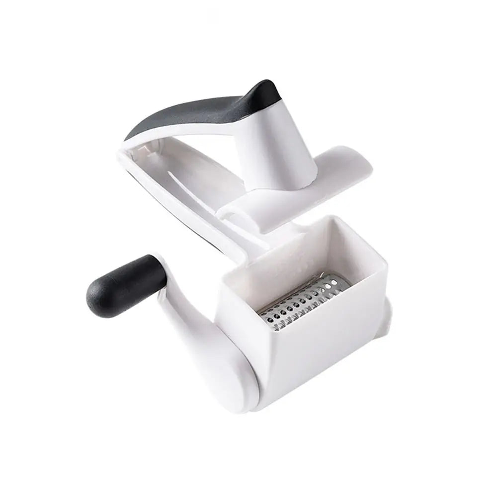 3-in-1 Hand-Cranked Cheese Grater Rotary Hand Crank Parmesan Cheese Shredder Detachable Handheld Chocolate Grater Butter