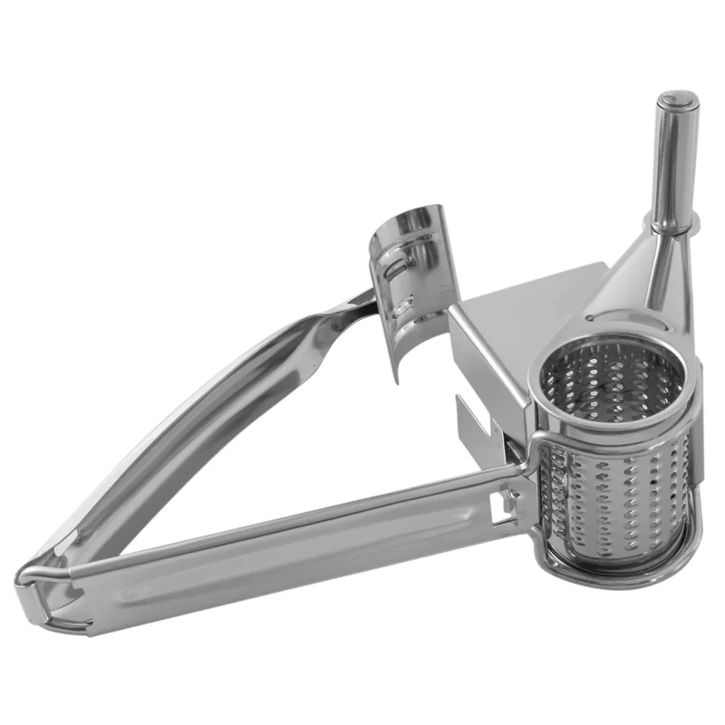 A19F-2X Rotary Cheese Grater-Stainless Steel Cheese Grater Shredder Cutter Grinder For Cheese Vegetable Nuts Chocolate