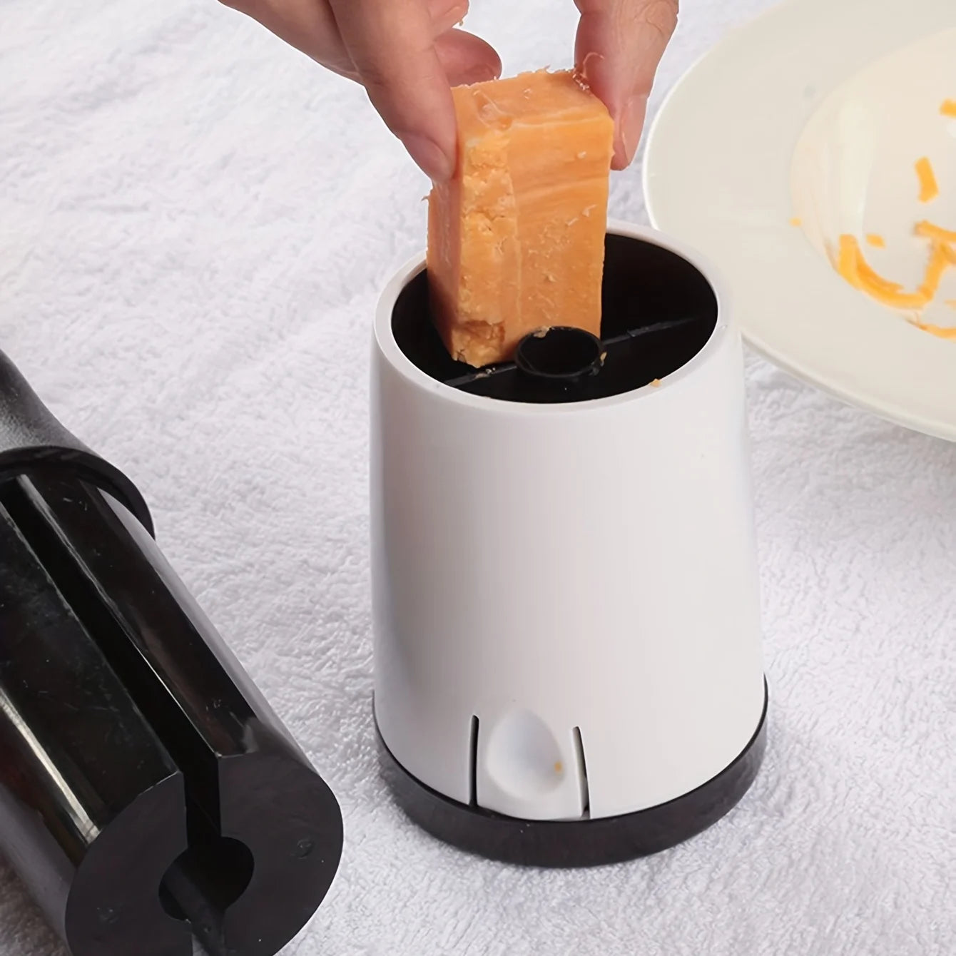 1pc-Hand-Cranked Rotating Cheese Grater Creative Kitchen Cheese Shredder Multi-functional Cheese Grater for Kitchen